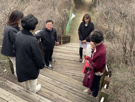 용인특례시 기흥구 5월까지 신갈공원 등 등산로 재정비