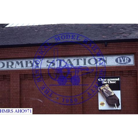 AHO971 Detail View Of Formby Station Sign