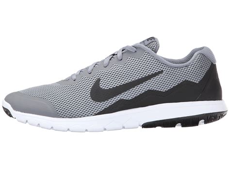 Nike Flex Experience Run 4 Cool Grey/Black/White/Black - Zappos.com ...