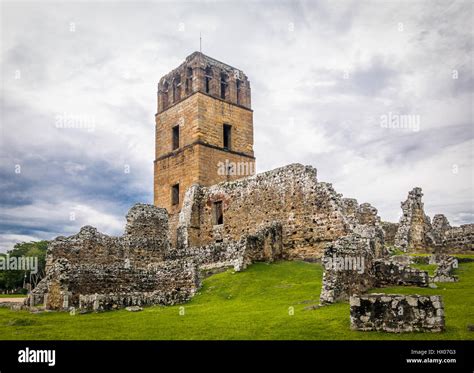 Ruinas De Panam Viejo Ciudad De Panam Panam Fotograf A De Stock