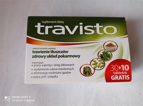 Travisto 40 Tabletek Opinie I Ceny Na Ceneo Pl