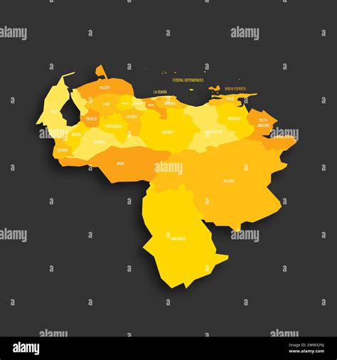 Mapa Distrito Capital Venezuela Fotografías E Imágenes De Alta