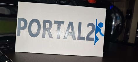 Portal2 logo by KenanAzE | Download free STL model | Printables.com