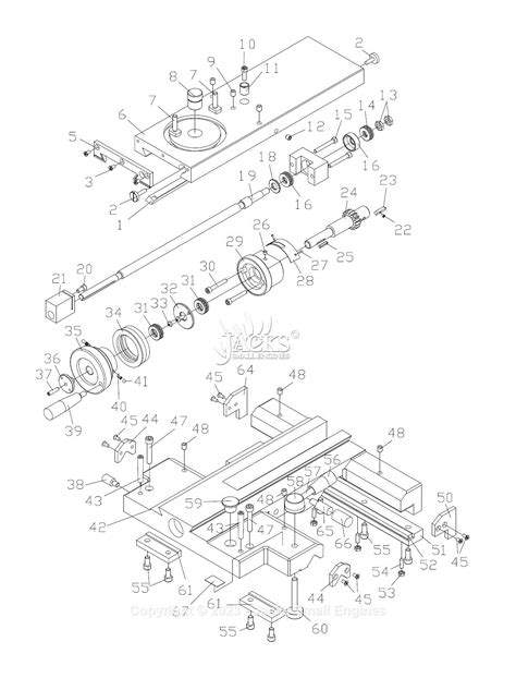 Jet Tools Gh Geared Head Lathe X Inch Parts Diagram For