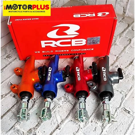 RCB GRT REAR BRAKE PUMP S1 14mm BLUE RED GOLD TITANIUM Shopee Philippines