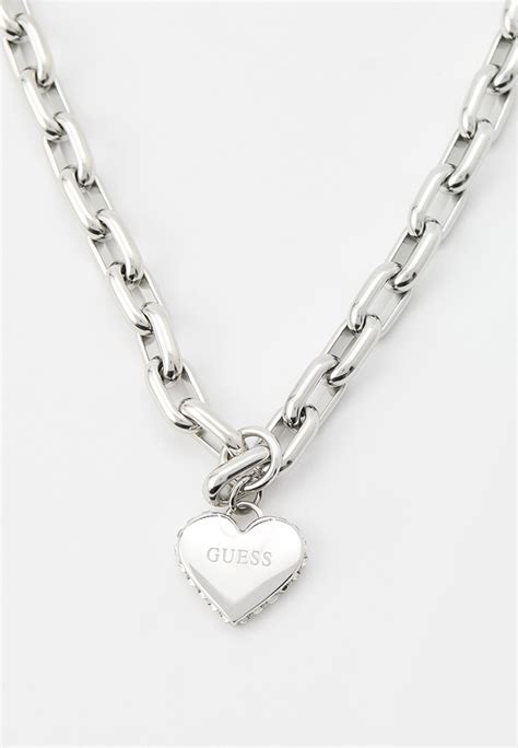 Колье Guess, цвет: серебряный, RTLAEJ600101 — купить в интернет ...
