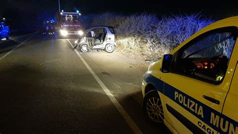 Scontro Frontale A Cagliari Grave Un Enne Quartese Ricoverato In