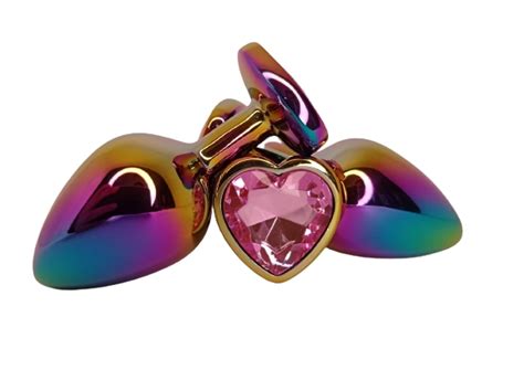 Plug Anal Diamante Corazón Fantasy SexShop