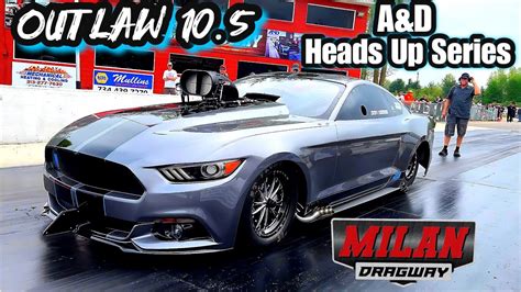 Outlaw A D Heads Up Series Milan Dragway Youtube