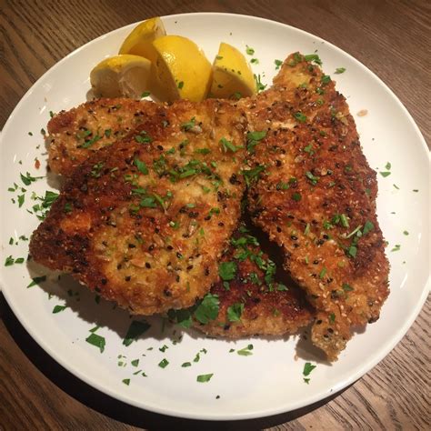 Themdchef Chicken Schnitzel With Israeli Salad