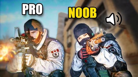 Pro Teaches Noob How To Play Rainbow Six Siege Youtube