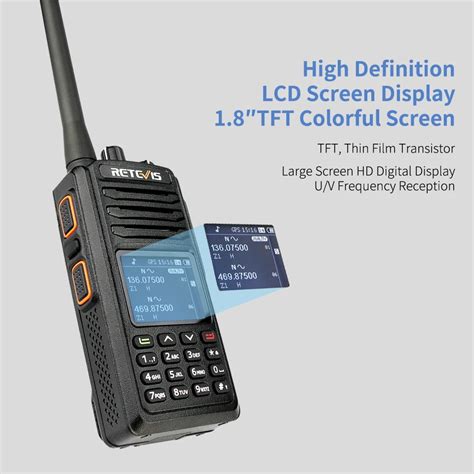 Best Retevis Rt Dmr Radio Digital Walkie Talkie Dual Ptt Dual Band