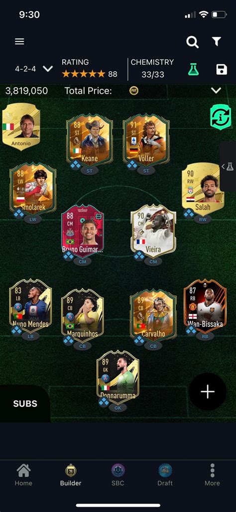 Rate My Squad R Fut