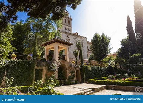 Alhambra Palace Architecture in Spain Editorial Image - Image of ...