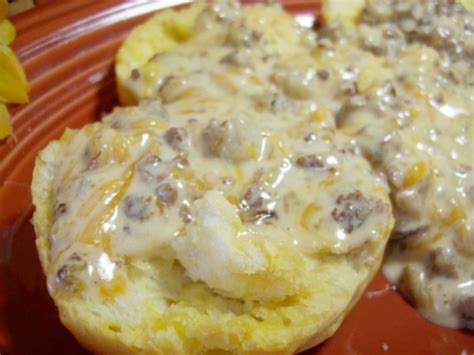 Quick Easy And Spicy Sausage Gravy Over Grits Or Biscuits Recipe Hot Sex Picture