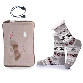 Electric Hot Water Bottle Hand Warmer And Slipper Socks Shop Today Get It Tomorrow