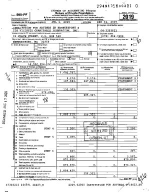 Fillable Online Fillable Online Form Return Of Private Foundation 990