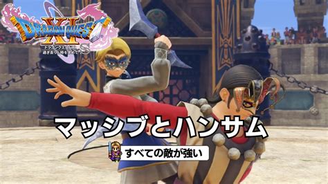 Dq11s すべての敵が強い 仮面武闘会3 マッシブとハンサム Youtube