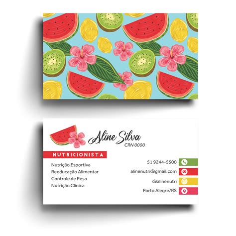 Cartao De Visita Nutricionista