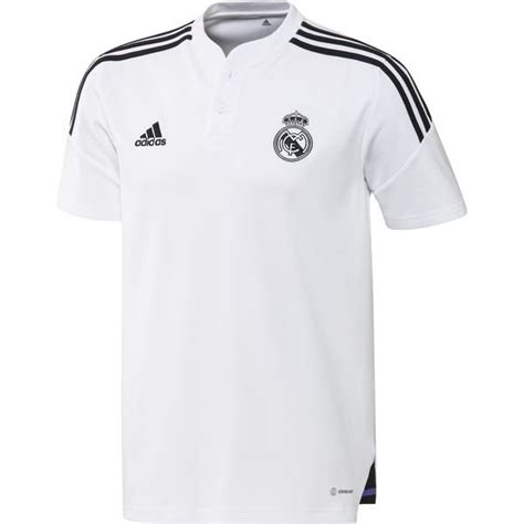 Real Madrid Condivo 22 Polo Wit Zwart Unisportstore Nl