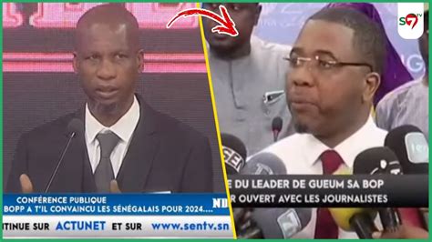 L analyse pertinente de Clédor Sène sur la sortie de Bougane Gueye Dany