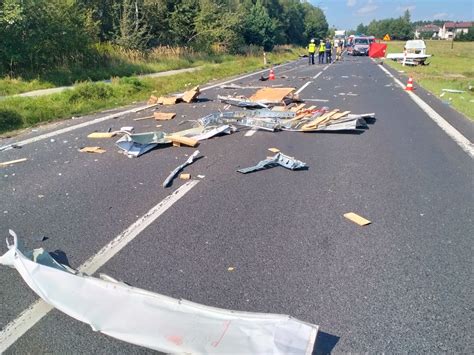 Dwa tragiczne wypadki na podkarpackich drogach ZDJĘCIA Brzozów w