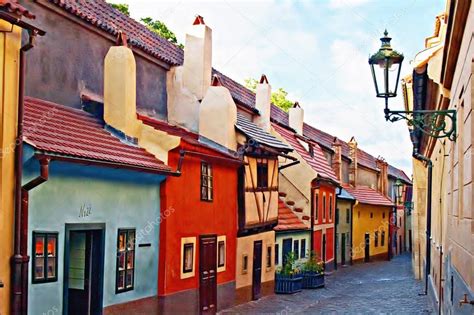 Golden Lane Prague Castle Stock Photo By ©abxyz 35682811