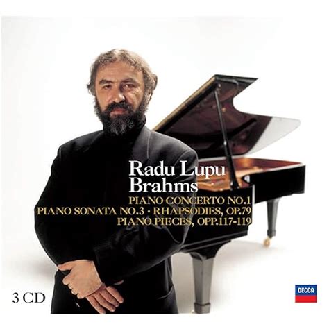 Brahms 6 Piano Pieces Op 118 3 Ballade In G Minor Von Radu Lupu