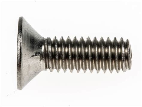 Rs Pro Tornillo Allen De Cabeza Avellanada Rs Pro M X Mm Paso De