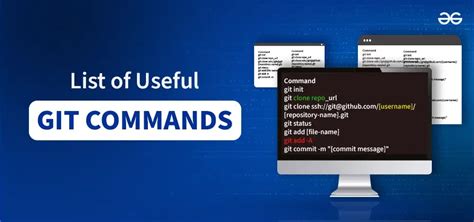 List Of Useful Git Commands Geeksforgeeks