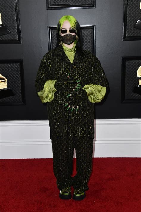 Billie Eilish's Gucci Outfit at the 2020 Grammys | POPSUGAR Fashion ...