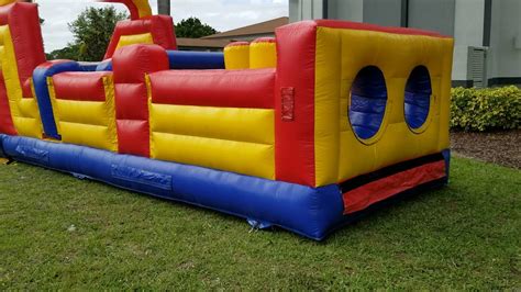 3 Bounce House Inflatables Set Up In 1 Hour 4 Man Joust Obstacle And