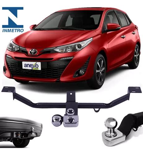 Engate Reboque Yaris 2017 A 2023 Rabicho 400kg Kit Completo Frete grátis