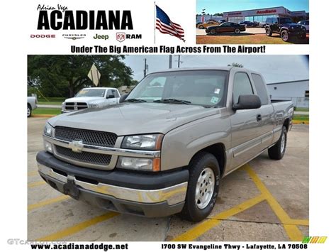 2003 Light Pewter Metallic Chevrolet Silverado 1500 Ls Extended Cab 67900929