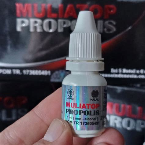 Jual Asli Propolis Muliatop 1 Botol 6ml Shopee Indonesia