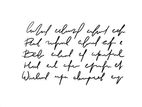 Handwritten Unreadable text. Abstract illegible handwriting of ...