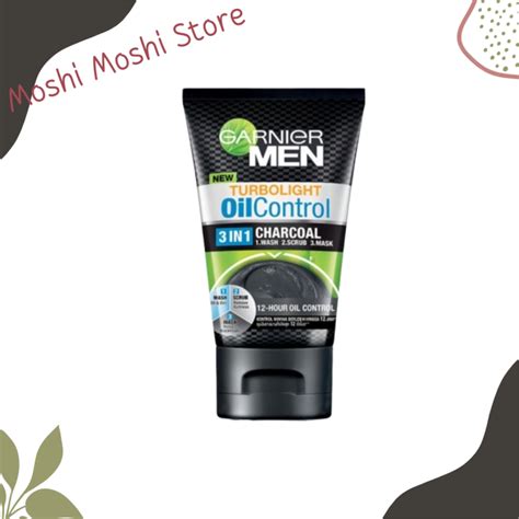 Sabun Cuci Muka Pria Garnier Oil Control Charcoal 100 Ml Lazada Indonesia