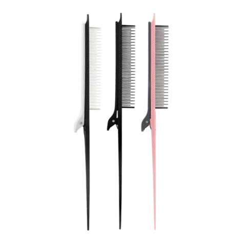 Hairdressing Hair Comb Highlight Foiling One Way Sectioning Weave With Hair Cli Ebay