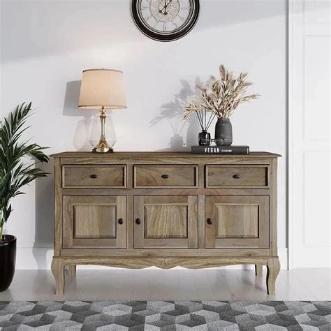 Fleur French Style Grey Medium Sideboard Doors Cfs Uk