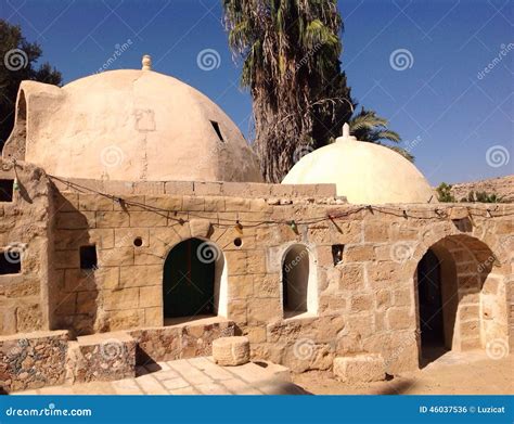 Traditional Arabic Houses In Nagev Desert Stock Photo Image 46037536