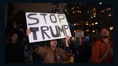 Thousands Take To The Streets To Protest Trump Win Cnn Politics