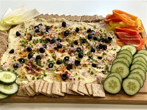 Mediterranean Hummus Board Joy Bauer