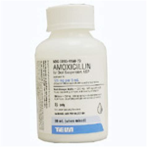 AMOXICILLIN SUSP 125MG 5ML RX Products