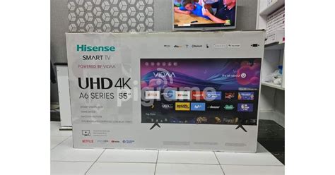 Hisense 55 Inch Smart Tv Uhd Vidaa 4K Frameless Tv In Nairobi CBD PigiaMe