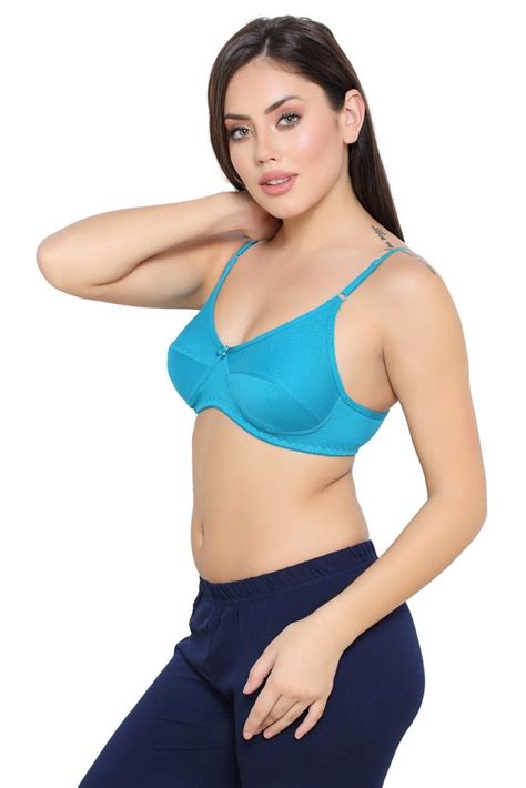 Plain Evolove Womens Non Padded Cotton Bra At Rs 75 Piece In Mumbai