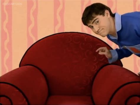 Blue’s Clues Bedtime Business Joe Realized That The Thinking Chair Just Got Here Blues Clues