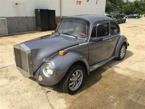 1974 Vw Super Beetle With Rolls Royce Kit Runs And Drives Good