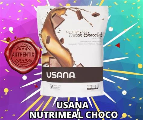 USANA NUTRIMEAL Dutch Chocolate Authentic 540 Grams Lazada PH