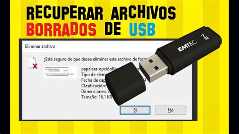 Como RECUPERAR Archivos Borrados De Una Memoria USB EL PROFE JORGE