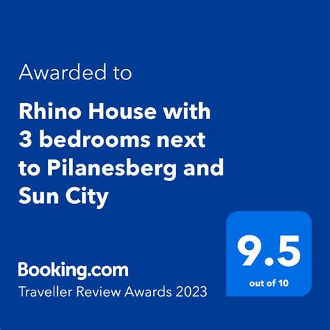 Rhino House Is A Secure Estate Located In Mogwase